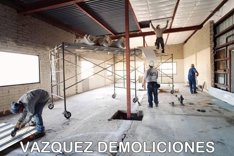 Derribos-Demoliciones interiores Bescanó